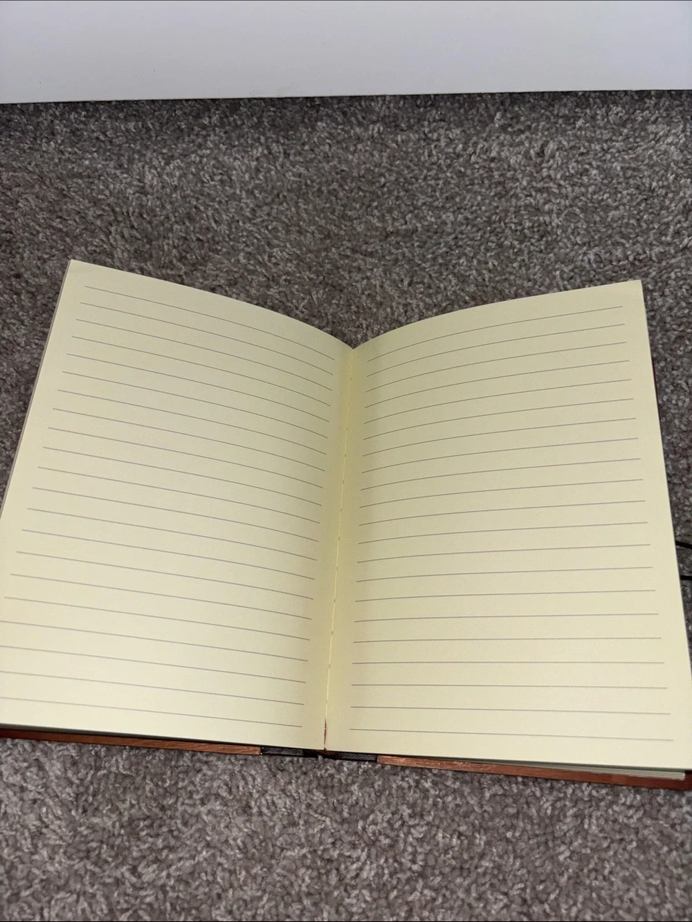 Engraved Wooden Bible Verse Journal - Warm Chestnut